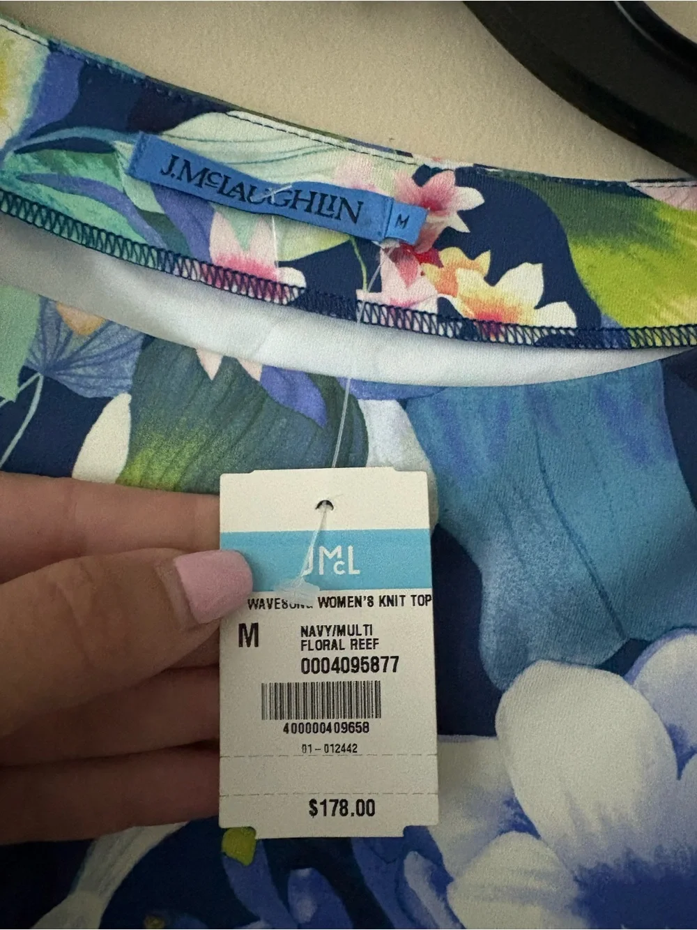 J. McLaughlin vibrant floral